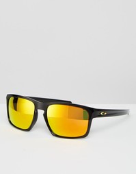 Квадратные солнцезащитные очки с желтыми стеклами Oakley Sliver By Val