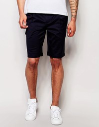 Строгие шорты-карго Minimum - Navy blazer