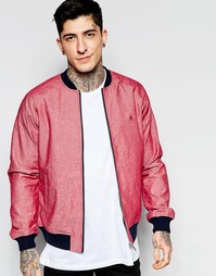 Куртка-пилот из шамбре Original Penguin - Красный