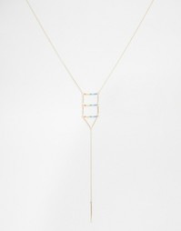 Ожерелье ограниченной серии с радужной подвеской - Мульти Asos