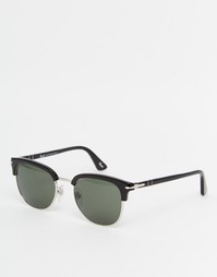 Солнцезащитные очки в стиле ретро Persol - Черный