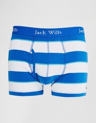 Классические боксеры-брифы в полоску Jack Wills Bridley - Синий