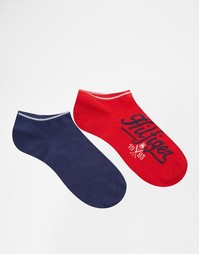 2 пары спортивных носков с логотипом Tommy Hilfiger - Мульти