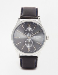 Часы с черным кожаным ремешком Ben Sherman Spitalfields - Черный