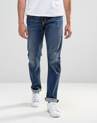 Прямые джинсы True Religion Geno - Синий (Lake view)