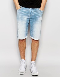 Джинсовые шорты True Religion - Синий
