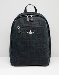 Кожаный рюкзак Vivienne Westwood - Черный