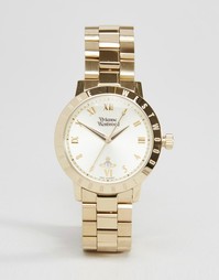 Золотистые часы Vivienne Westwood Bloomsbury VV152GDGD - Золотой