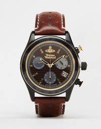 Часы на кожаном ремешке Vivienne Westwood Sotherby VV142BRBR