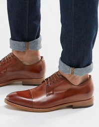Туфли дерби с отделкой на носке Paul Smith Ernest - Рыжий