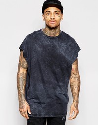 Oversize-футболка ASOS - Черный