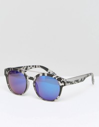 Квадратные солнцезащитные очки Jeepers Peepers - Серый