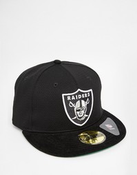 Кепка New Era 59 Fifty LA Raiders - Черный