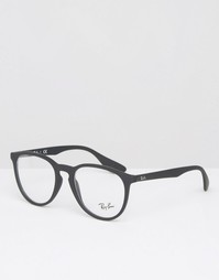Круглые солнцезащитные очки Ray-Ban 0RX7046 - Черный