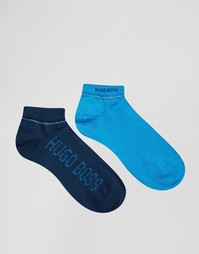 2 пары синих спортивных носков Hugo Boss - Синий