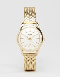 Золотистые часы Henry London Westmister HL30-UM-0004 - Золотой
