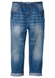 Непринужденные джинсы с декоративными повреждения, Размеры  116-170 (серый деним) Bonprix