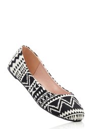 Балетки (яркие узоры) Bonprix