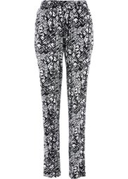 Трикотажные брюки (черный) Bonprix