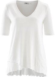 Футболка 2 в 1 с коротким рукавом (бордовый) Bonprix