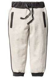 Трикотажные брюки, Размеры  80-134 (серый меланж/ночная синь) Bonprix