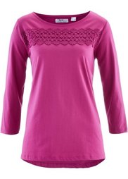 Футболка с рукавом 3/4 (фисташковый) Bonprix