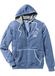 Трикотажная куртка Regular Fit (антрацитовый меланж) Bonprix