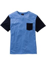 Футболка Regular Fit (лососевый меланж) Bonprix