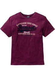 Футболка Regular Fit (небесно-голубой меланж) Bonprix