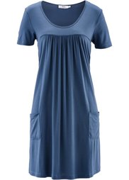 Трикотажное платье (серо-коричневый) Bonprix