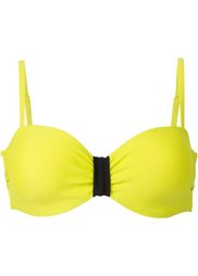 Купальный бюстгальтер на косточках, чашка E (зеленый неон) Bonprix