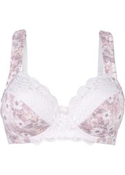 Бюстгальтер, чашка F (экрю с рисунком) Bonprix