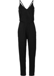 Комбинезон (черный в цветочек) Bonprix