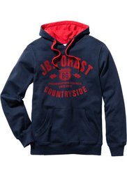 Свитшот Regular Fit с капюшоном (темно-оливковый) Bonprix