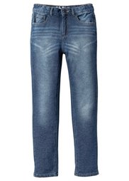 Спортивные джинсы Slim Fit, Размеры  116-170 (черный «потертый») Bonprix
