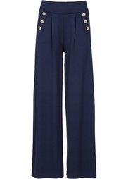 Брюки в стиле Марлен Дитрих (темно-синий/белый в полоску) Bonprix