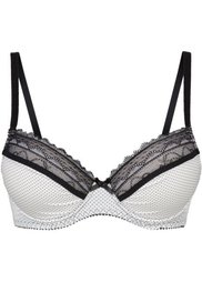 Бюстгальтер, чашка E (черный/экрю) Bonprix