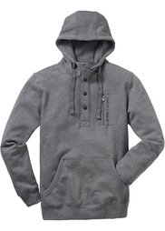 Свитшот Regular Fit с капюшоном (индиго) Bonprix