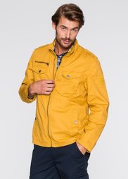 Хлопковая куртка Regular Fit (желтый) Bonprix
