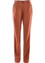 Брюки свободного покроя (черный) Bonprix