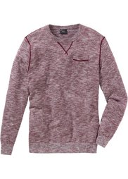 Пуловер Regular Fit (дымчато-серый/белый меланж) Bonprix