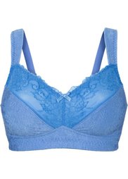 Разгрузочный бюстгальтер без косточек, чашка D (кристально-синий) Bonprix