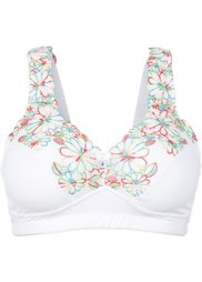 Бюстгальтер-минимайзер без косточек, чашка G (белый/различные расцветки) Bonprix