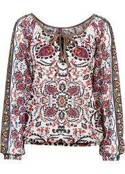 Футболка (черный с рисунком) Bonprix