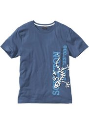 Футболка Slim Fit (зеленый) Bonprix