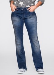 Джинсы-стретч BOOTCUT, cредний рост (N) (темно-синий) Bonprix