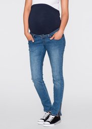 Мода для беременных: джинсы SKINNY (синий «потертый») Bonprix