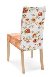 Чехол для стула Венеция (оранжевый) Bonprix