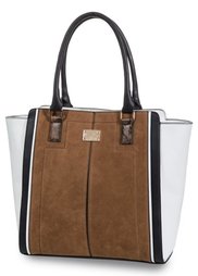 Сумка (синий/черный/бежевый) Bonprix