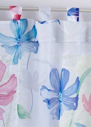 Гардина Амина (1 шт.), петли (различные расцветки) Bonprix